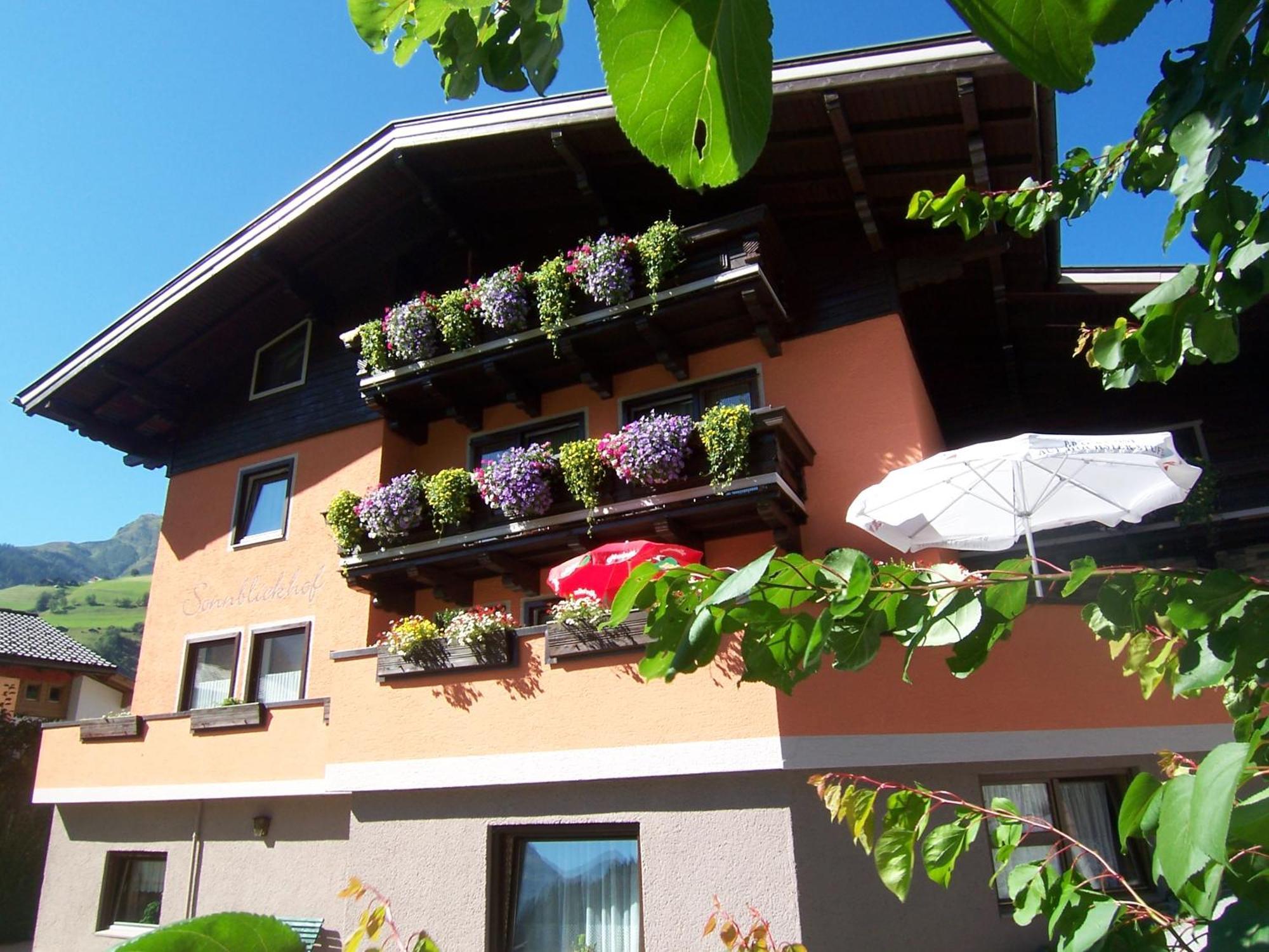Fruehstuecks- Pension Sonnblickhof راوريس المظهر الخارجي الصورة